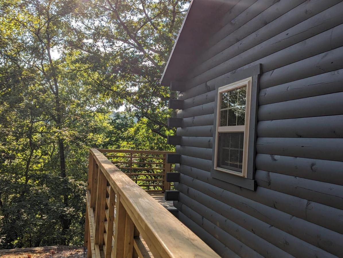 Cabin #6 With Hot Tub Deck And Sunset View At Loblolly Pines Apartment Eureka Springs Bagian luar foto