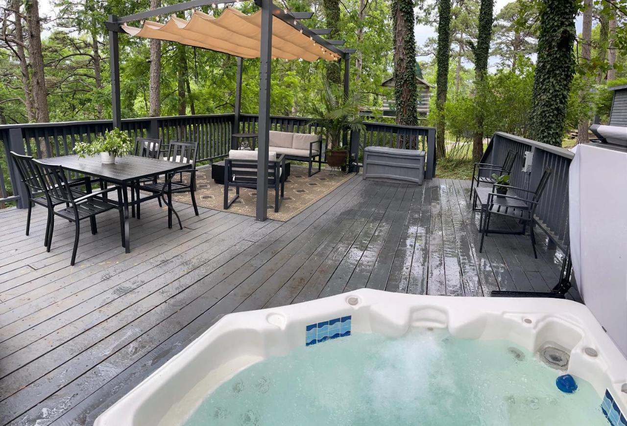 Cabin #6 With Hot Tub Deck And Sunset View At Loblolly Pines Apartment Eureka Springs Bagian luar foto